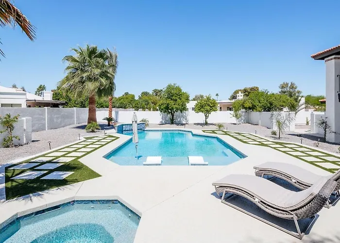 Luxe-paradise Palace-heated Pool&spa-guest Casita * Phoenix