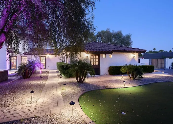 Luxe-paradise Palace-heated Pool&spa-guest Casita Holiday home *